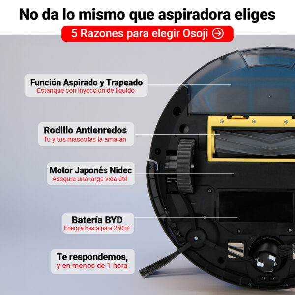 aspiradora robot trapeadora duo d990 wifi