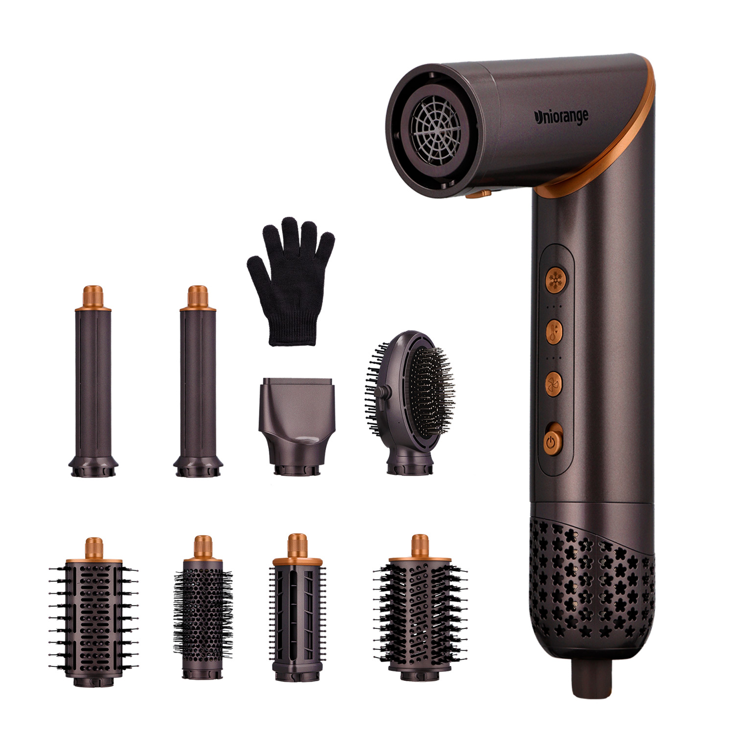 estilizador de cabello m8 uniorange