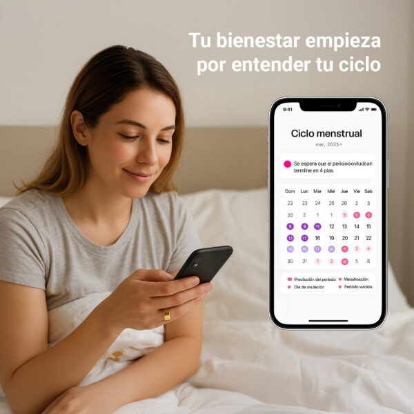 osoji ring – anillo inteligente para salud y bienestar negro