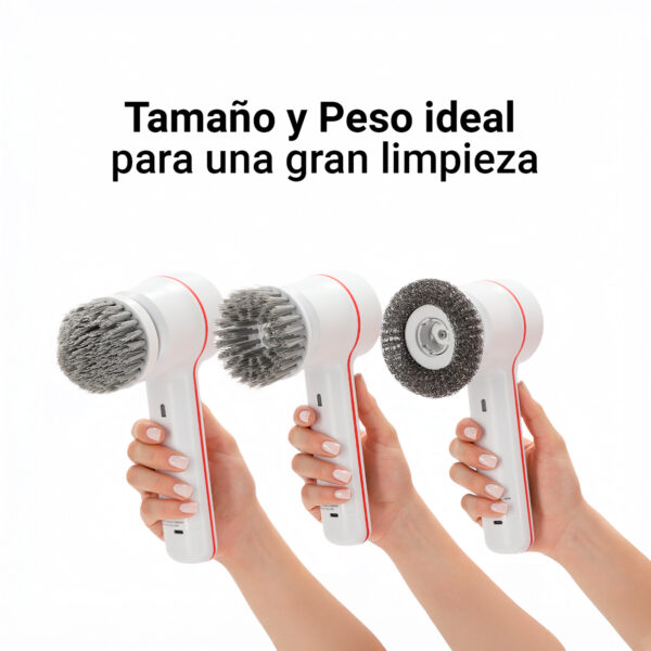 escobilla eléctrica limpieza multiuso b100