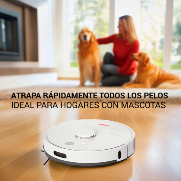 robot aspiradora y trapeador con autovaciado d1000 pro