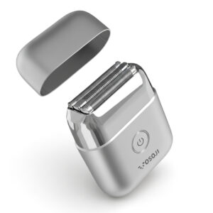 mini shaver osoji s3 plateada afeitadora portable