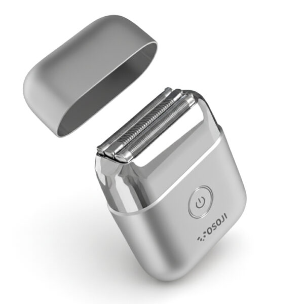 mini shaver osoji s3 plateada afeitadora portable