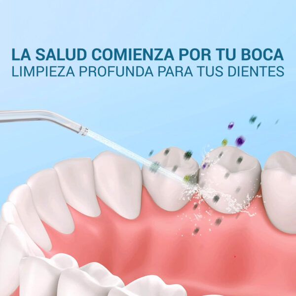 4 repuestos para irrigador bucal
