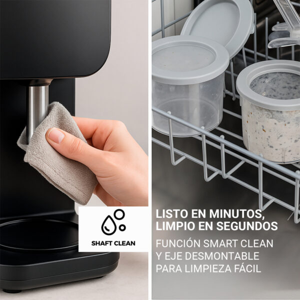 gelato maker osoji k100 – máquina mezcladora de helados