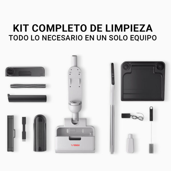 aspiradora inalámbrica húmedo/seco 4 en 1