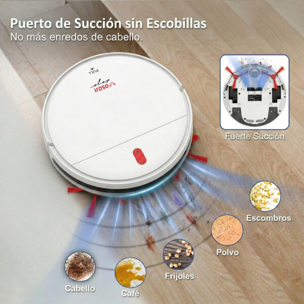 osoji d870+ | robot aspiradora y trapeadora inteligente wifi