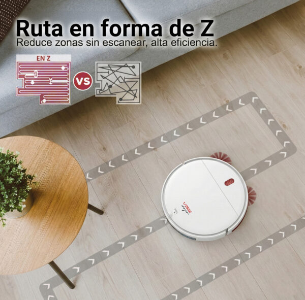 osoji d870+ | robot aspiradora y trapeadora inteligente wifi